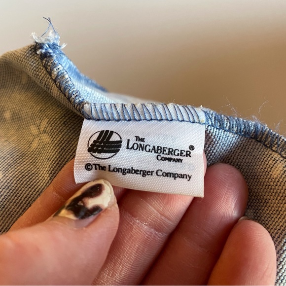 Vintage Longaberger Basket Shoulder Purse - Picture 5 of 10